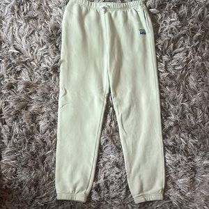 Ambercrombie, and finch sweatpants